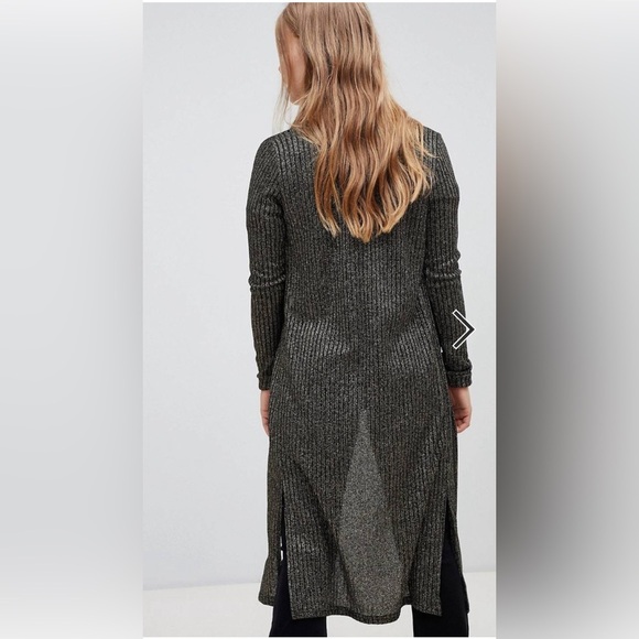 New Look Metallic Midi Cardigan - Picture 2 of 10
